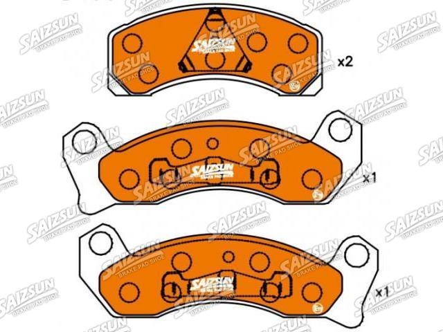 Brake Pad Set:F4AZ-2001-B