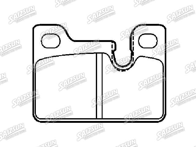 Pastillas de freno Brake Pad Set:34 21 1 159 253