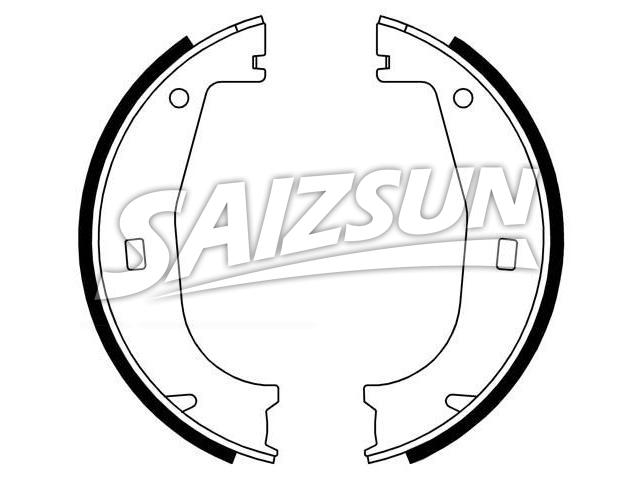 Zapata de freno Brake Shoe Set:34 41 1 160 729