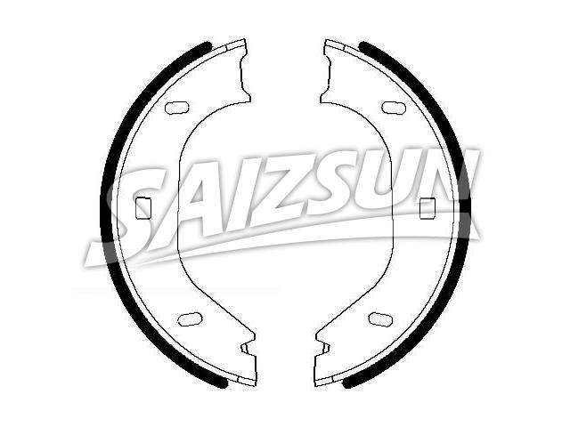 Zapata de freno Brake Shoe Set:34 41 1 159 467