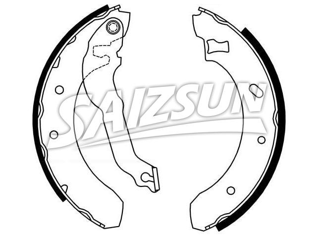 Zapata de freno Brake Shoe Set:6 500 945