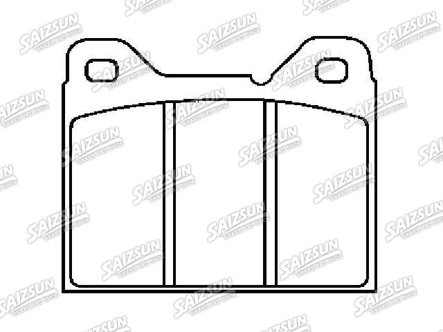Pastillas de freno Brake Pad Set:270 165