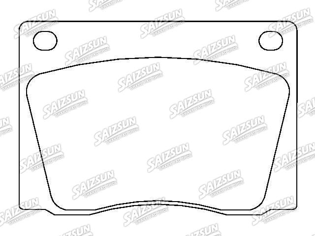 Pastillas de freno Brake Pad Set:270 987