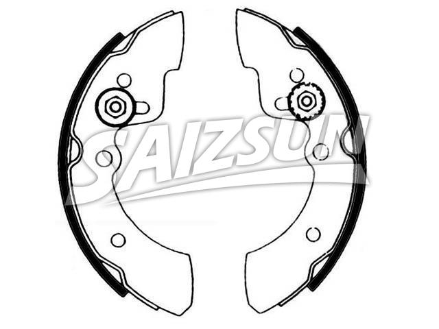 Zapata de freno Brake Shoe Set:MZ981123