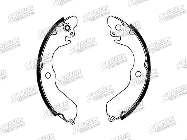 Zapata de freno Brake Shoe Set:MB668460