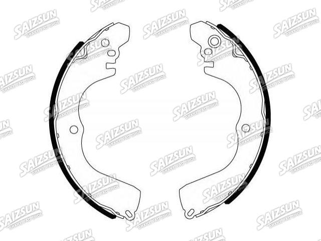 Zapata de freno Brake Shoe Set:MR289625