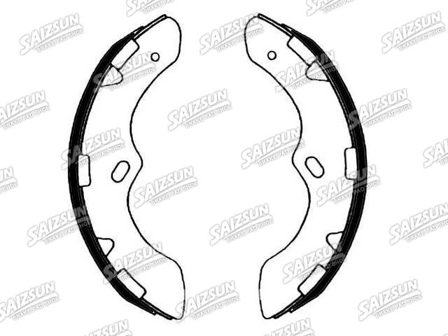 Zapata de freno Brake Shoe Set:MB162142