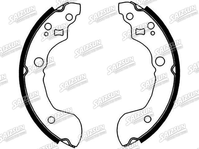 Zapata de freno Brake Shoe Set:44060-7E625