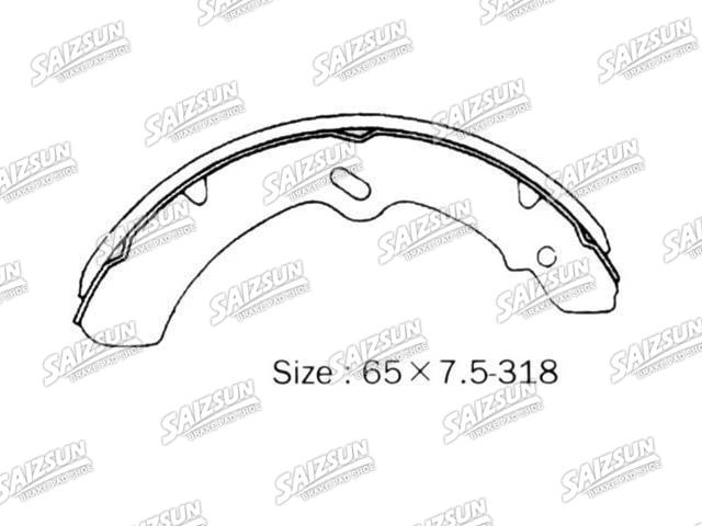 Zapata de freno Brake Shoe Set:41060-01D27