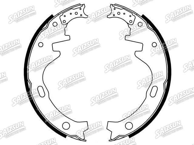 Zapata de freno Brake Shoe Set:44060-T6025