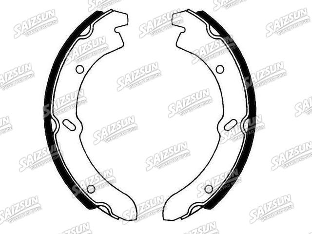 Zapata de freno Brake Shoe Set:WD37-26-310