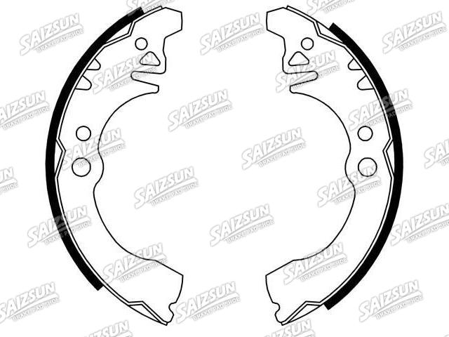 Zapata de freno Brake Shoe Set:04495-87704-000