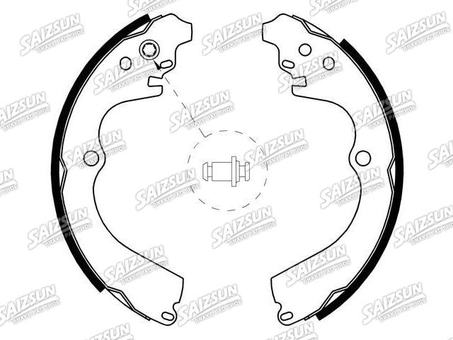 Zapata de freno Brake Shoe Set:26257-AA040