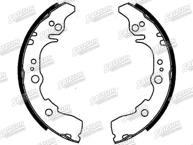 Zapata de freno Brake Shoe Set:04495-97501-000