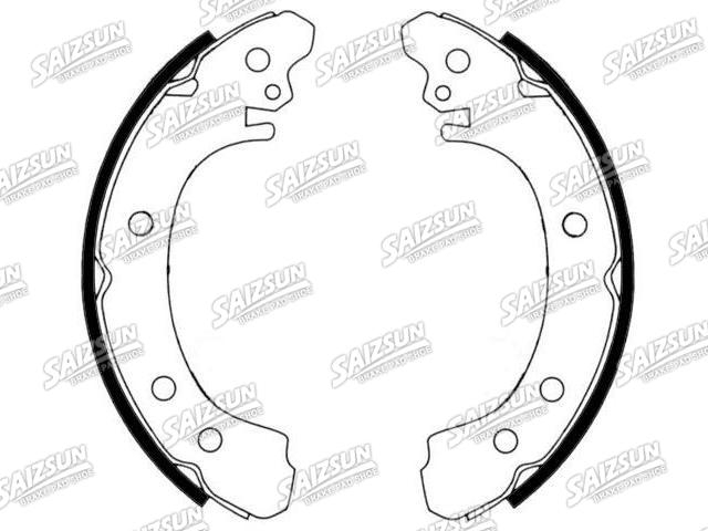 Zapata de freno Brake Shoe Set:K11151