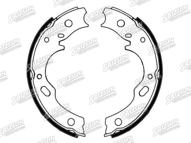 Zapata de freno Brake Shoe Set:1K00-49-390