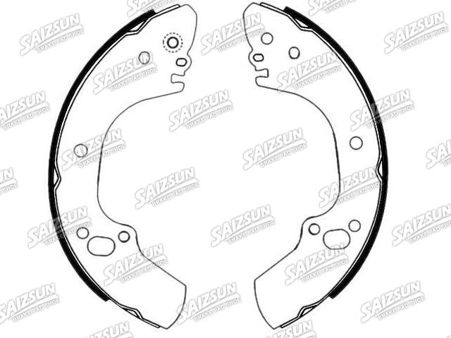 Zapata de freno Brake Shoe Set:8-97191-108-0
