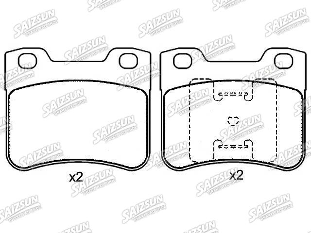 Pastillas de freno Brake Pad Set:181150