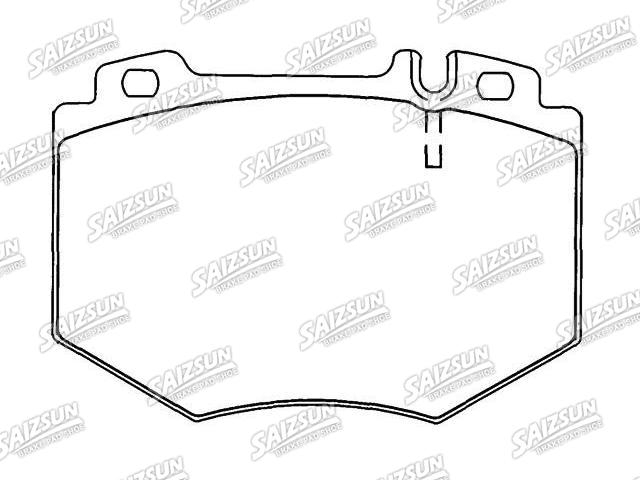 Pastillas de freno Brake Pad Set:003 420 33 20