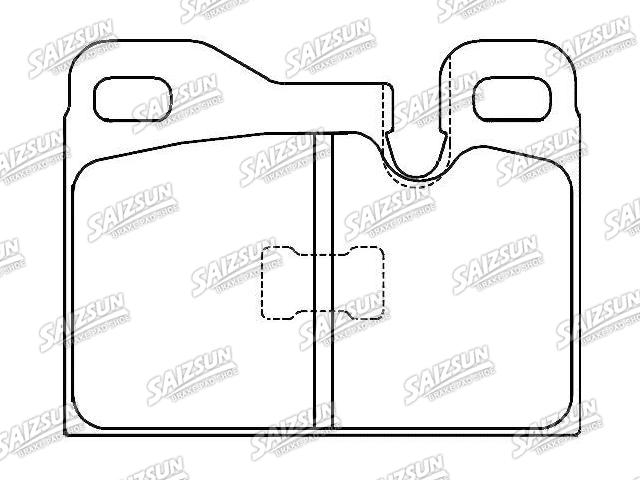 Pastillas de freno Brake Pad Set:477 698 151 A