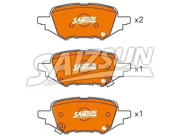 Pastillas de freno Brake Pad Set:26225454