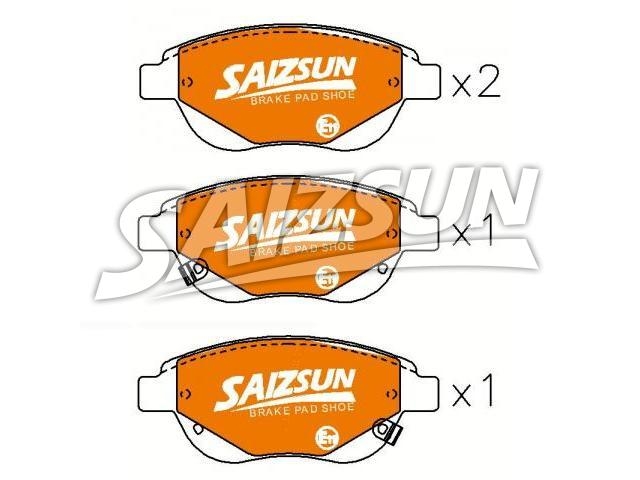 Pastillas de freno Brake Pad Set:1064001724