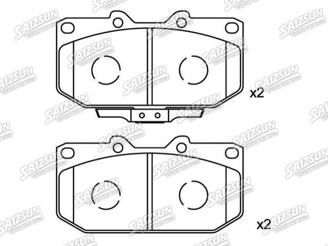 Pastillas de freno Brake Pad Set:41060-37P91