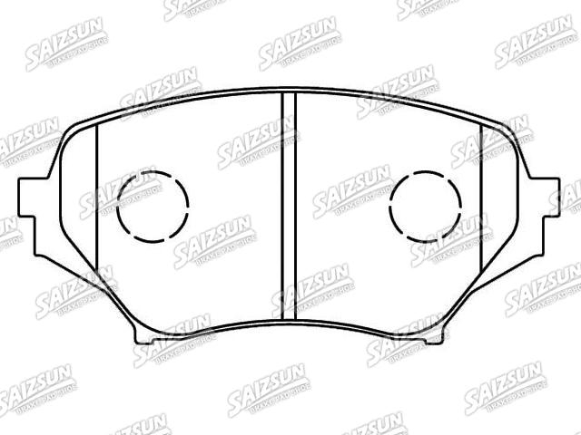 Pastillas de freno Brake Pad Set:NFY7-33-23Z