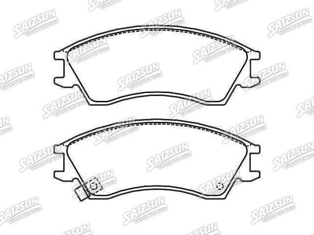 Pastillas de freno Brake Pad Set:72519-3010