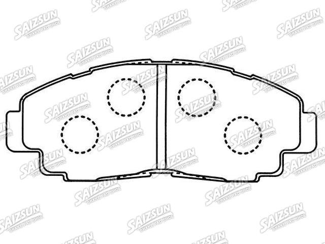 Pastillas de freno Brake Pad Set:04465-20290