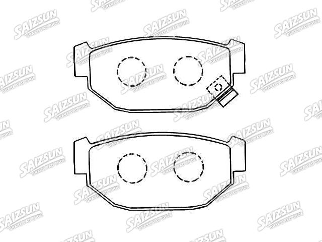 Pastillas de freno Brake Pad Set:25191-GA531