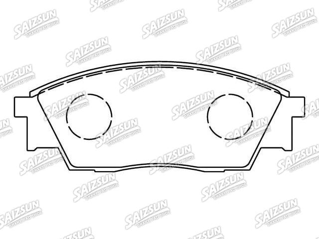 Pastillas de freno Brake Pad Set:26200-KA120