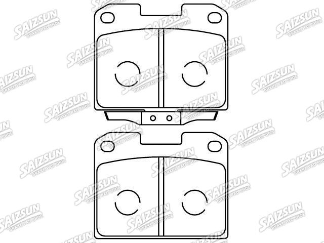 Pastillas de freno Brake Pad Set:MB895303