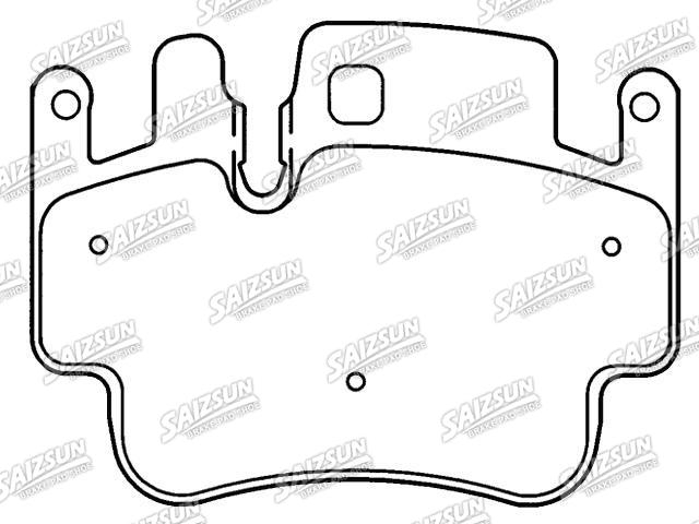 Pastillas de freno Brake Pad Set:996 352 948 90