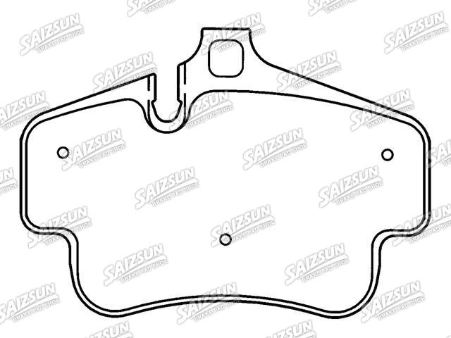 Pastillas de freno Brake Pad Set:996 352 947 01