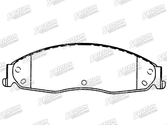 Pastillas de freno Brake Pad Set:89060375