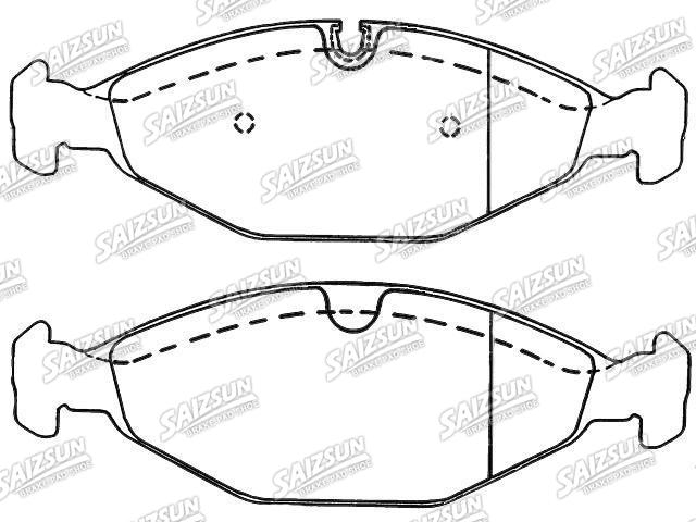 Pastillas de freno Brake Pad Set:JLM11058