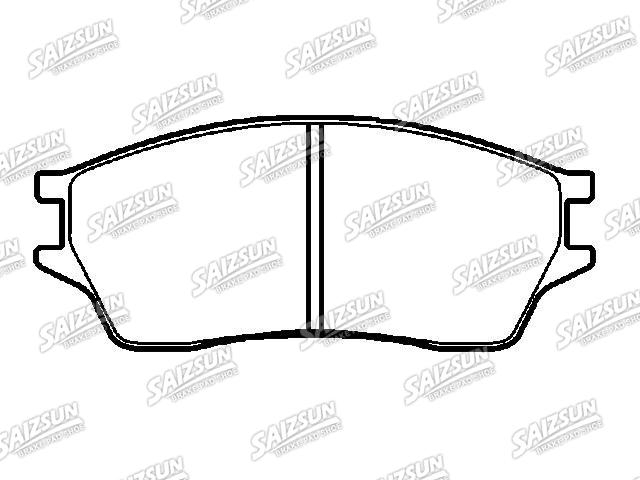 Pastillas de freno Brake Pad Set:45022-SF0-600