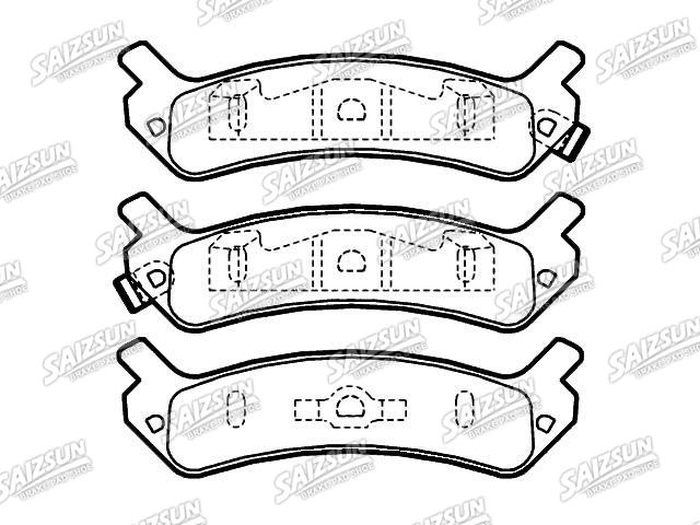 Pastillas de freno Brake Pad Set:58201-33A00