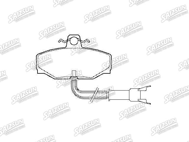 Pastillas de freno Brake Pad Set:JML000603