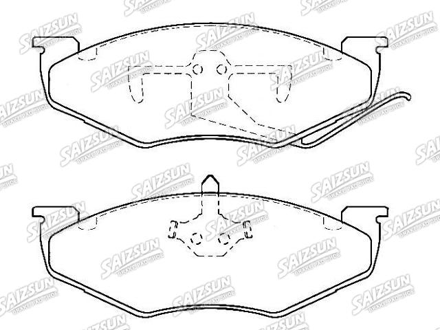 Pastillas de freno Brake Pad Set:4383928