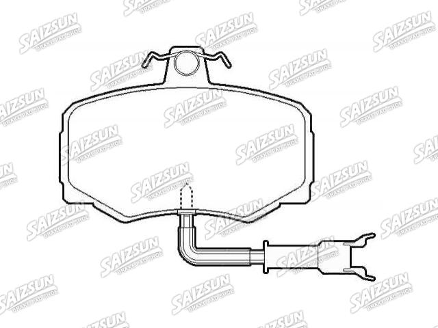Pastillas de freno Brake Pad Set:JLM1281