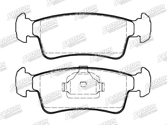 Pastillas de freno Brake Pad Set:55110-83810