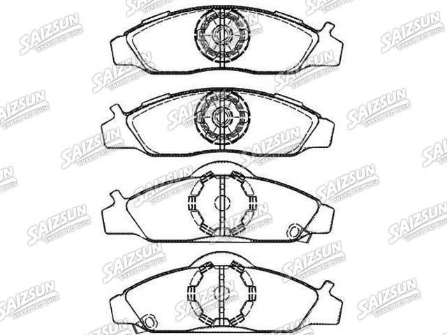 Pastillas de freno Brake Pad Set:48130-05110
