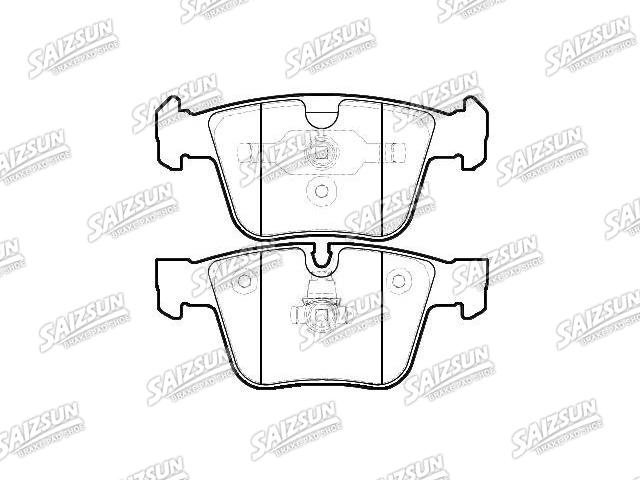 Pastillas de freno Brake Pad Set:164 420 10 20