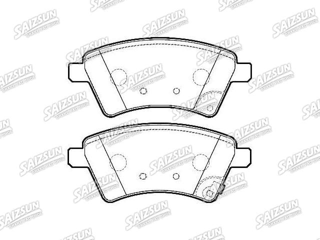 Pastillas de freno Brake Pad Set:55810-79J00
