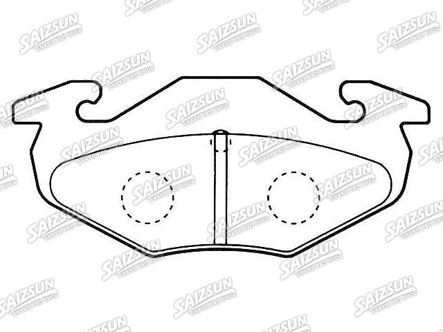 Pastillas de freno Brake Pad Set:55810-50E10