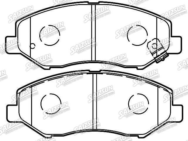Pastillas de freno Brake Pad Set:41060-70T85
