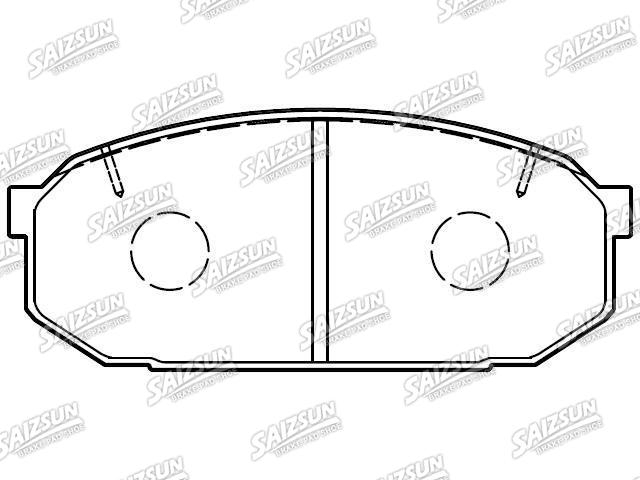 Pastillas de freno Brake Pad Set:J0Y1-33-23Z