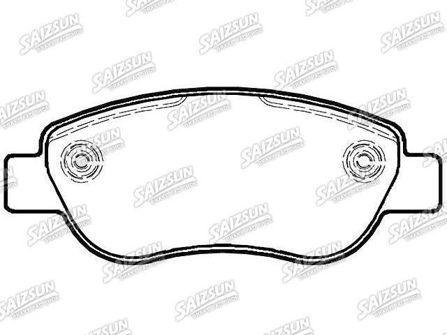 Pastillas de freno Brake Pad Set:98845340